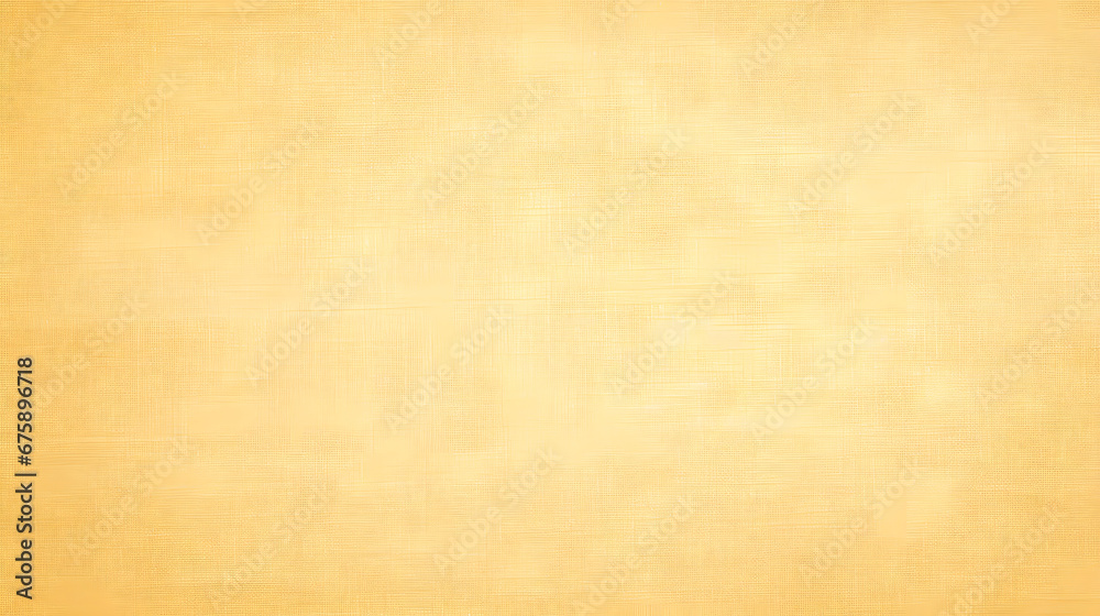 gold texture background paper in yellow vintage cream or beige color, white background or parchment paper, abstract pastel gold gradient with brown linen canvas texture, solid website . generative AI.