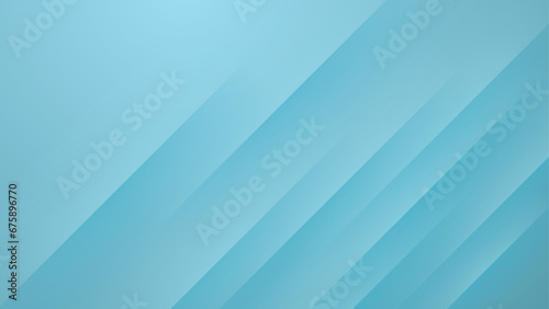 abstract blue background with diagonal stripes composition. vector illustration photo