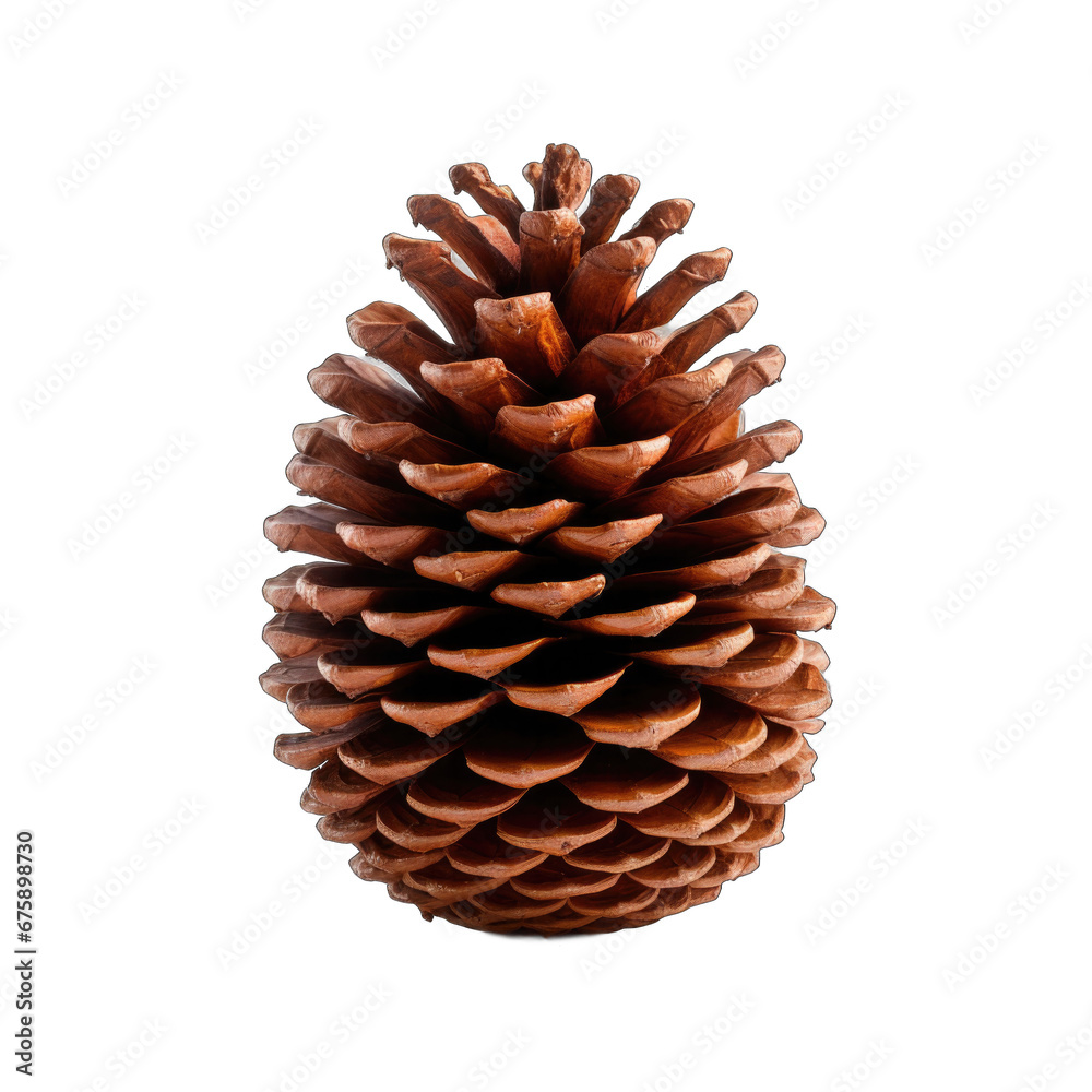 Jeffrey pine cone isolated on transparent background Jeffrey pine cone isolated on transparent background