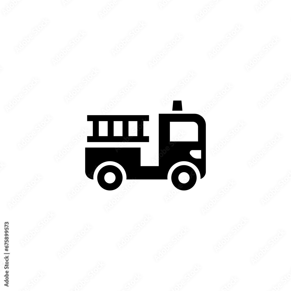 Fire engine icon