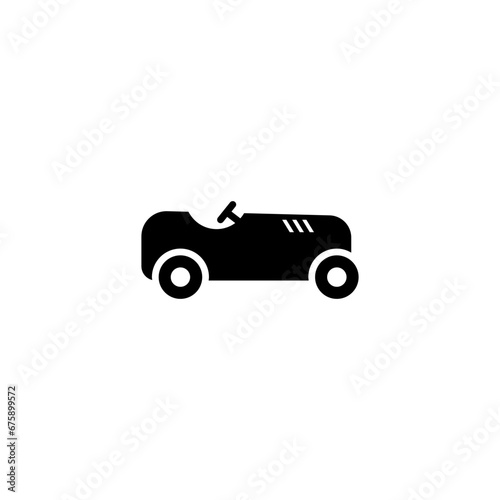 Vintage car icon
