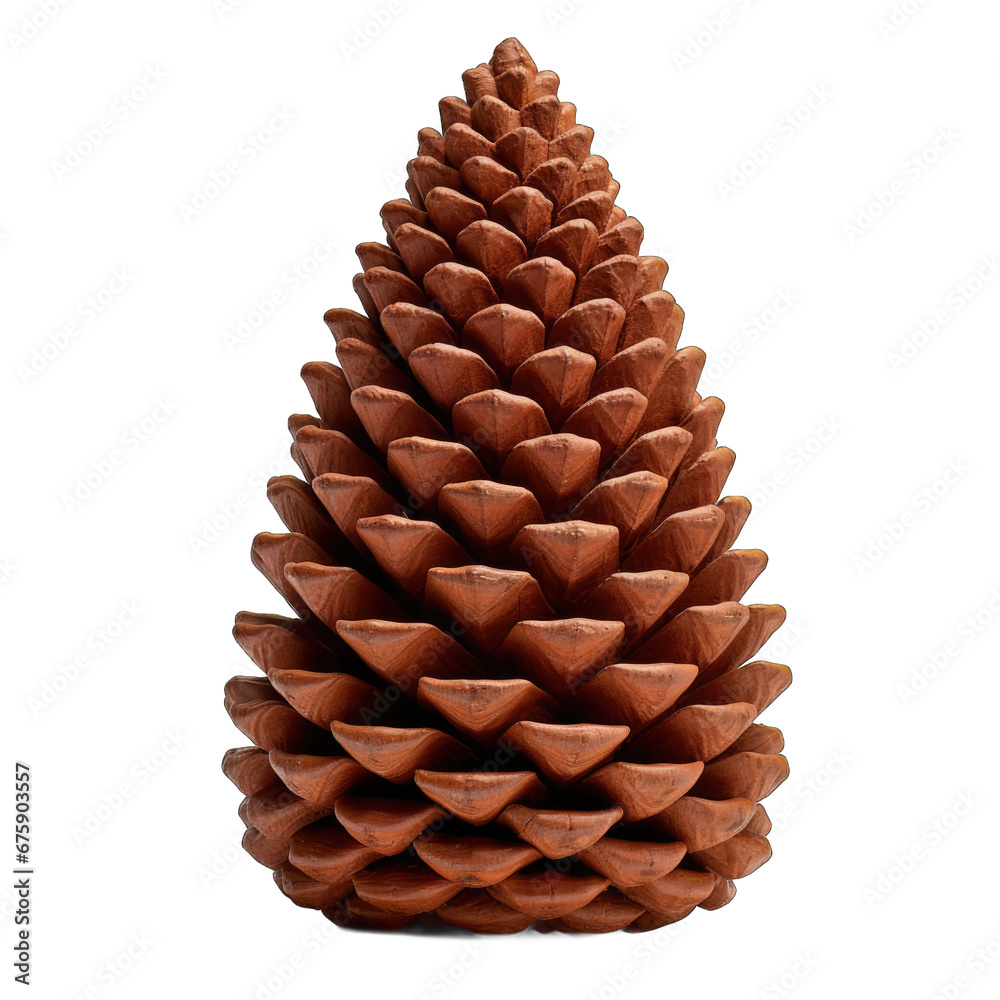 Sugi cedar cone isolated on transparent background Sugi cedar cone isolated on transparent background