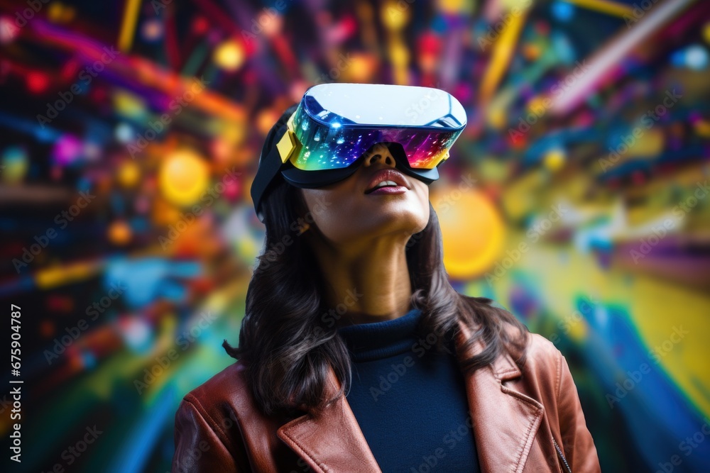 Color Burst: Virtual Reality Vision Unleashing a Spectrum of Hues for the Wearer