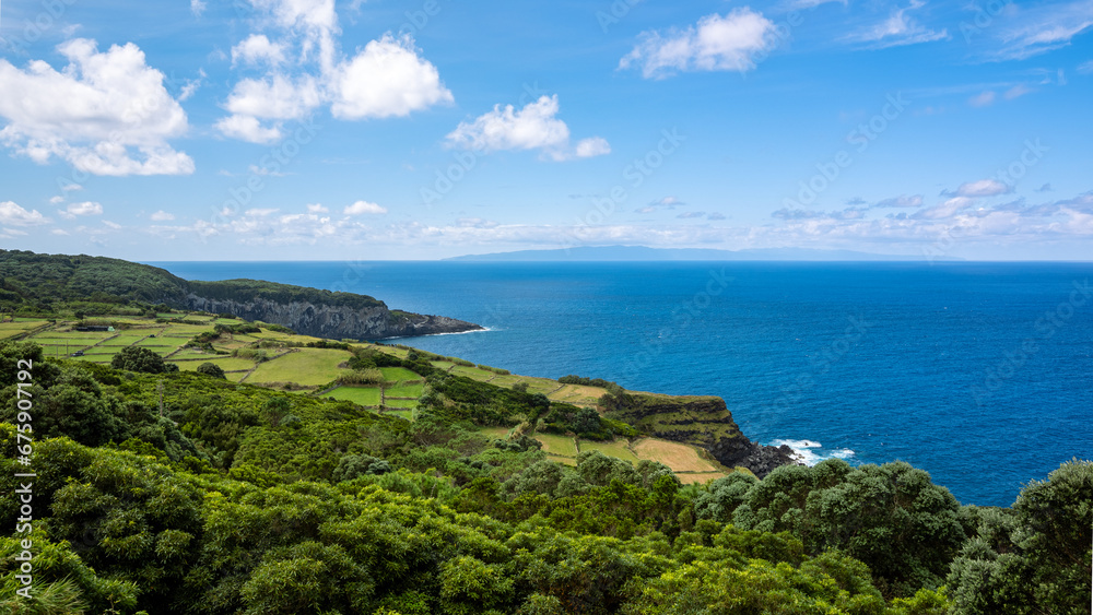 The Miradouro da Mata da Serreta viewpoint on the Portuguese island of