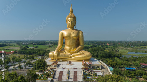 Buddha Maha Nawamin Sakyamuni Sri Wiset Chaichan The largest Buddha statue in the world.