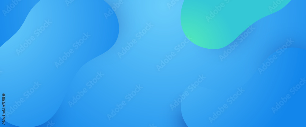 Blue and green vector wavy and liquid simple banner modern design Blue and green vector wavy and liquid simple banner modern design