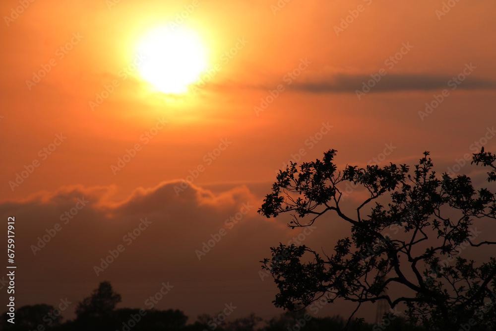 釧路、世界三大夕日、風景