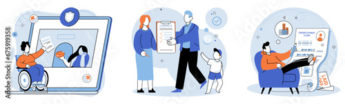 Care allowance. Vector illustration. Capital investment is crucial for business growth and expansion The care allowance concept explores idea financial assistance for caregiving responsibilities