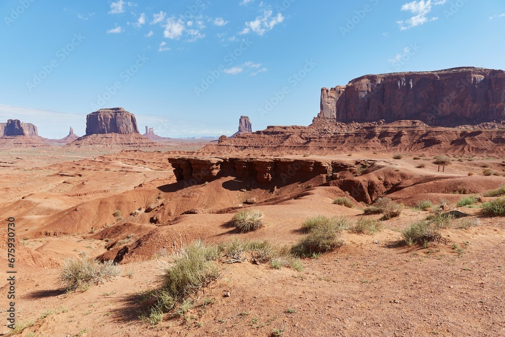 The iconic John Ford's Point, part of the Monument Valley Scenic Drive The iconic John Ford's Point, part of the Monument Valley Scenic Drive