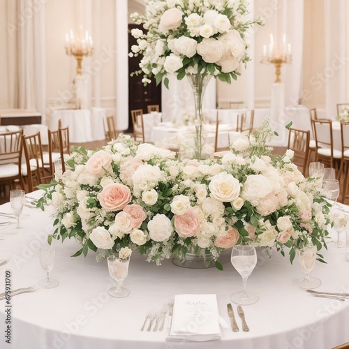 wedding table decoration © Sadia