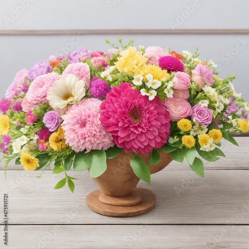 Wallpaper Mural bouquet of flowers Torontodigital.ca