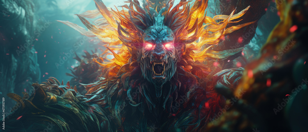 Mythical Gods - Extremely Colorful and Dynamic Light, Ideal for Screensavers and Desktop Backgrounds Mythical Gods - Extremely Colorful and Dynamic Light, Ideal for Screensavers and Desktop Backgrounds