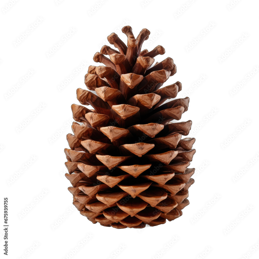 Himalayan pine cone isolated on transparent background Himalayan pine cone isolated on transparent background