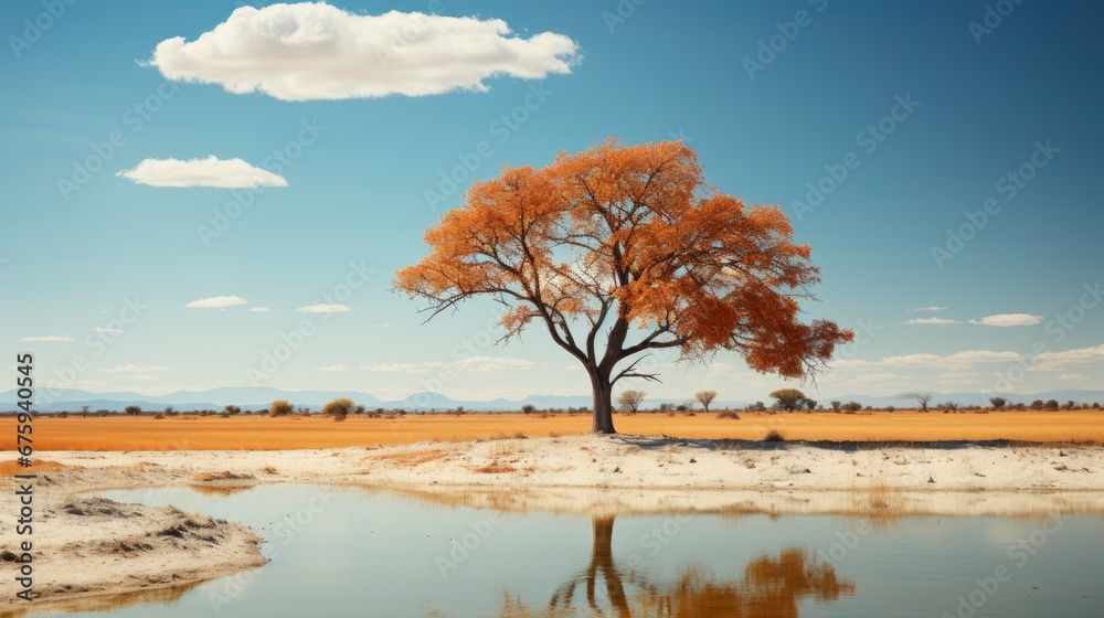 Botswana Natural Colors, Background Image, Background For Banner, HD