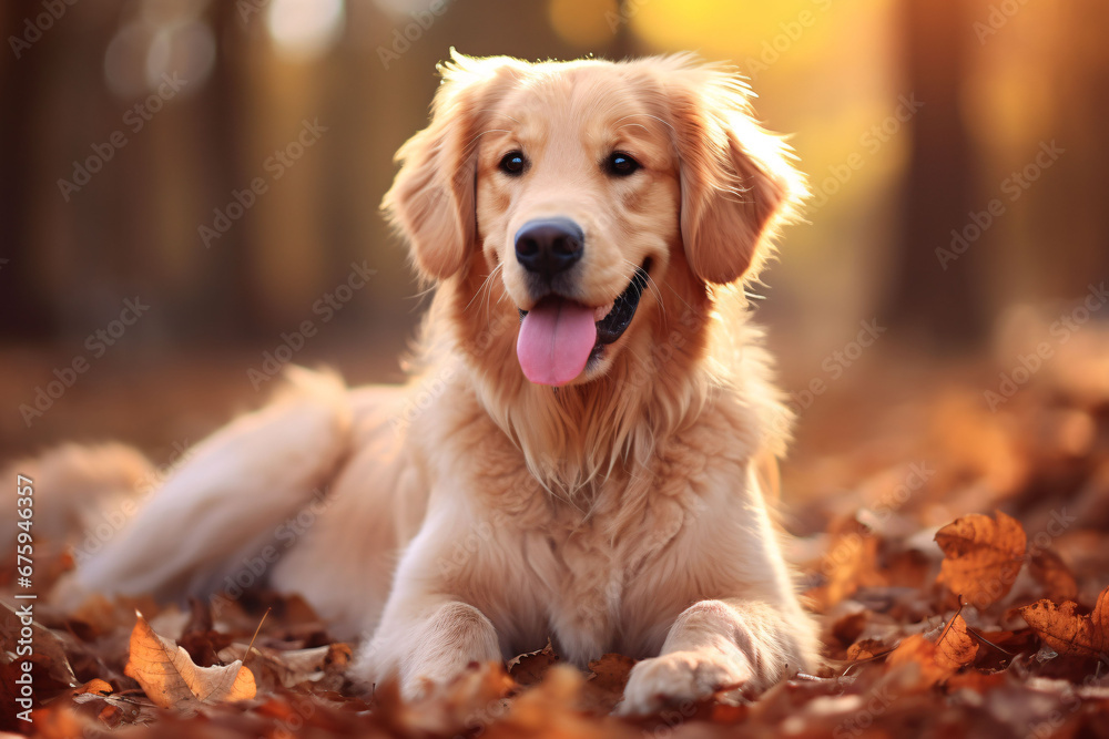 Golden retriever dog Golden retriever dog