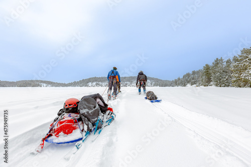 Snow travelling 