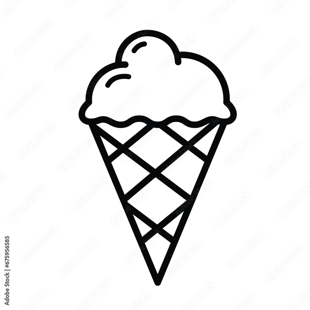 ice cream logo template. Ice cream icon for graphic and web design ice cream logo template. Ice cream icon for graphic and web design