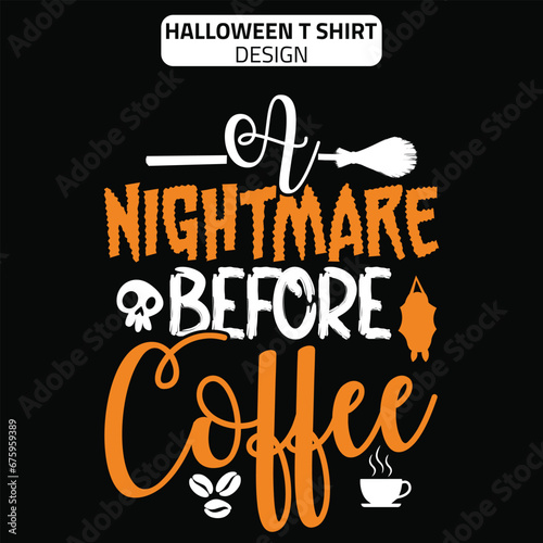 Halloween typograpy design esp file