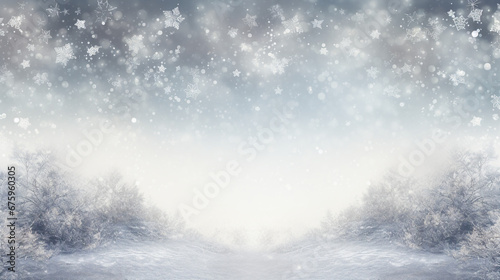 Silver Christmas Background with Festive Glitter Sparkle - Shiny Holiday Backdrop for Xmas Cards & Decor © Spear