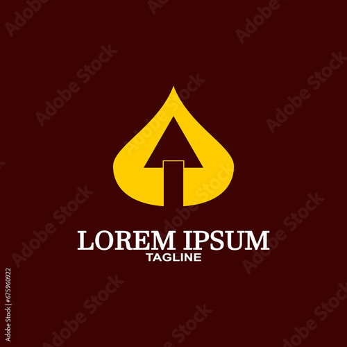 Arrow direction logo. Arrow Icon. Can be used for Business, Sports and Technology Logos. Flat Vector Logo Design Template Elements.