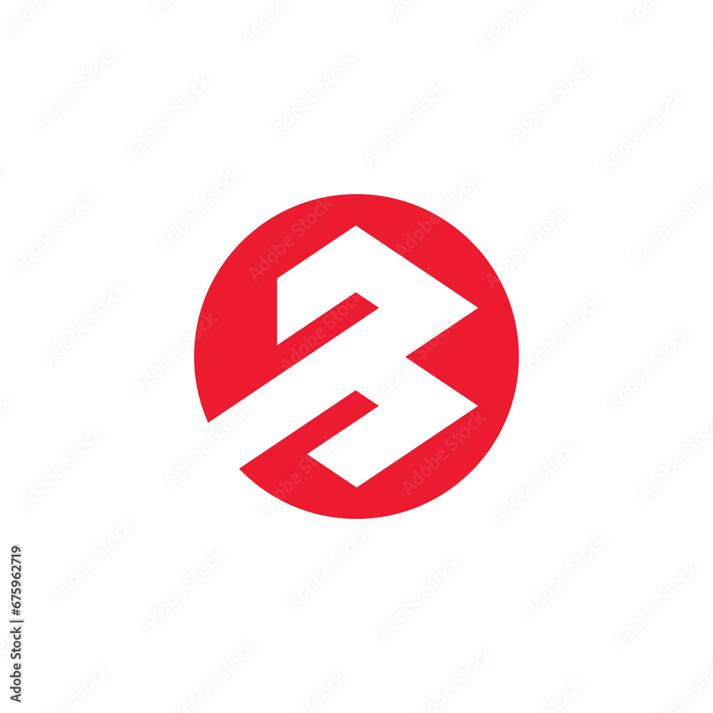 Minimalist modern abstract letter B logo Minimalist modern abstract letter B logo