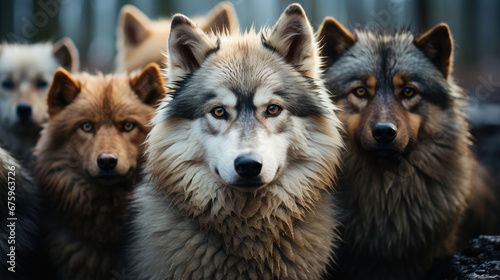 Wolf Pack Natural Colors  Background Image  Background For Banner  HD