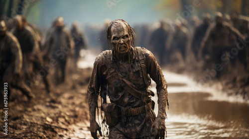 Zombie Apocalypse Natural Colors, Background Image, Background For Banner, HD