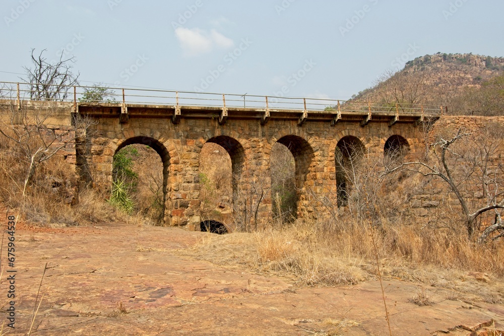 Historic 5 Arch bridge over Elands River, South Africa
