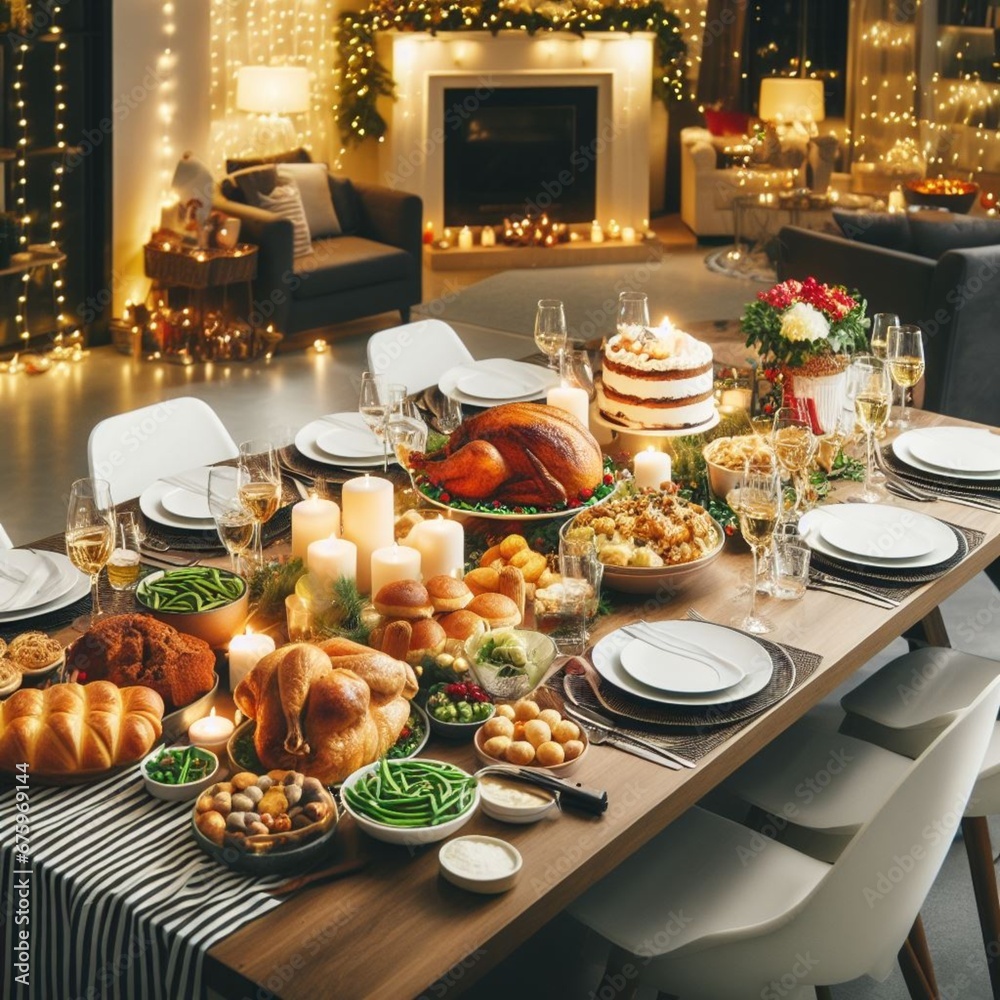 Holiday Scenes and Place Settings