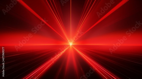 Immerse yourself in the dynamic world of a red laser background, presented in this vector illustration. The illustration conveys a sense of light beam security, combining aesthetics with technological
