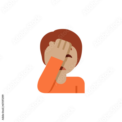 Person Facepalming Medium-Skin