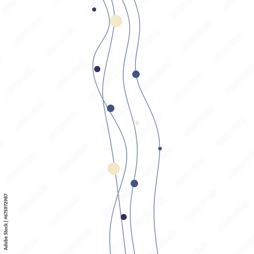 Obraz premium Abstract Line Border