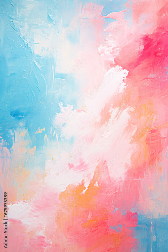 Hand-Painted Artwork with Vibrant Grunge Background, Perfect for Contemporary and Expressive Designs.