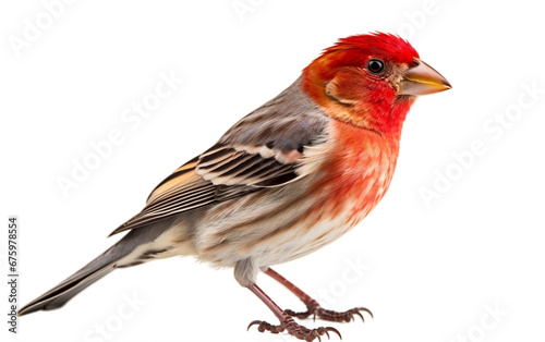 Finch on a Transparent Background photo
