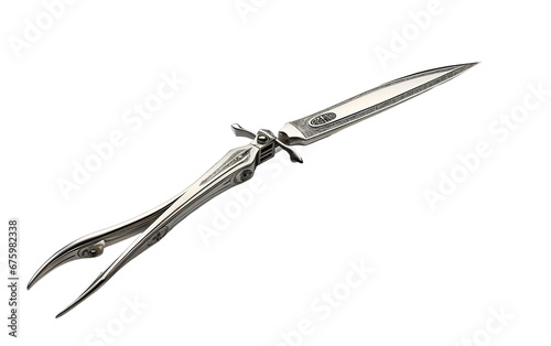 Obstetric Forceps on the Transparent Background