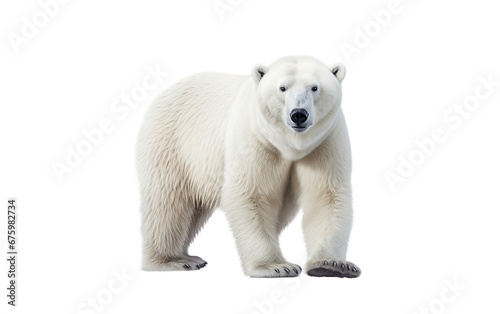 Polar Bear on a Transparent Background