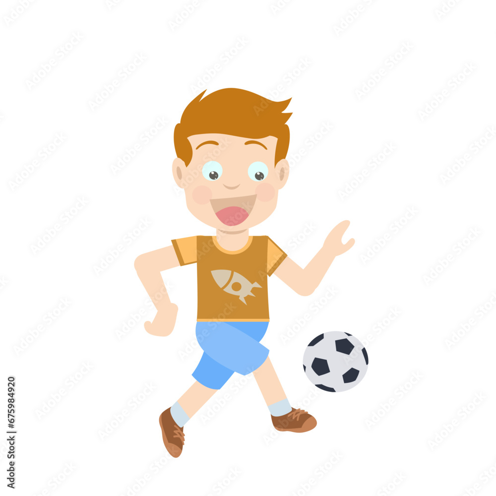 character design of a boy playing soccer character design of a boy playing soccer