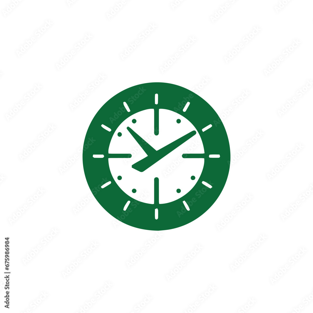 Logo of watch icon vector silhouette isolated design watch concept Logo of watch icon vector silhouette isolated design watch concept