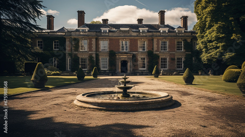  Country stately home and royal manor house photo