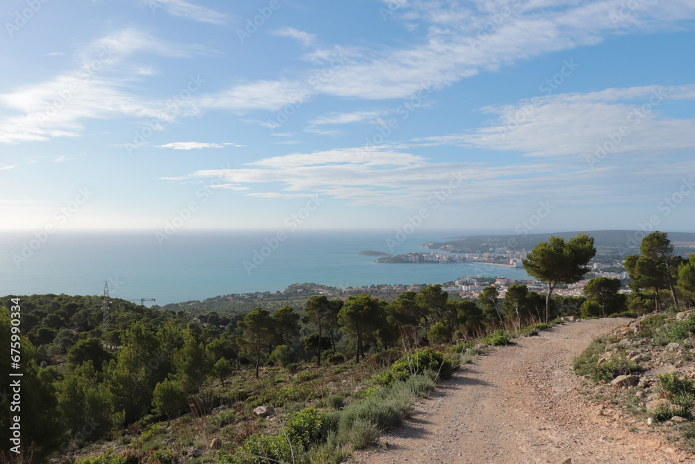 Landscape of Majorca From the Mountain Landscape of Majorca From the Mountain