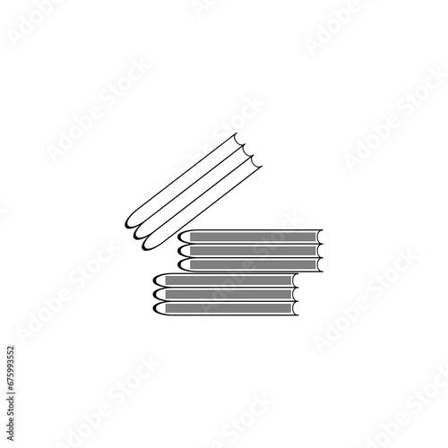 book document book icon logo illustration picture stationery vector