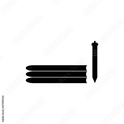 book document book icon logo illustration picture stationery vector