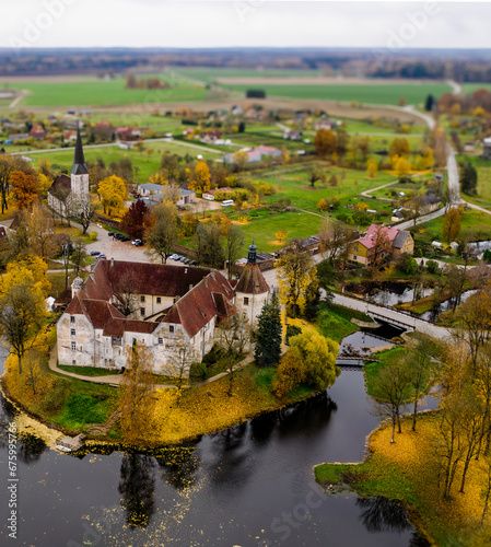 Jaunpils... Jaunpils Castle is one of the rare medieval castles that has perfectly preserved its original appearance.