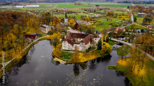 Jaunpils... Jaunpils Castle is one of the rare medieval castles that has perfectly preserved its original appearance.