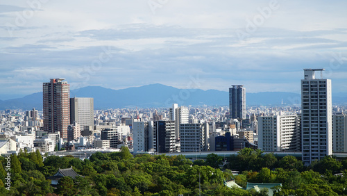 Osaka City Panorama. Osaka, Japan.
