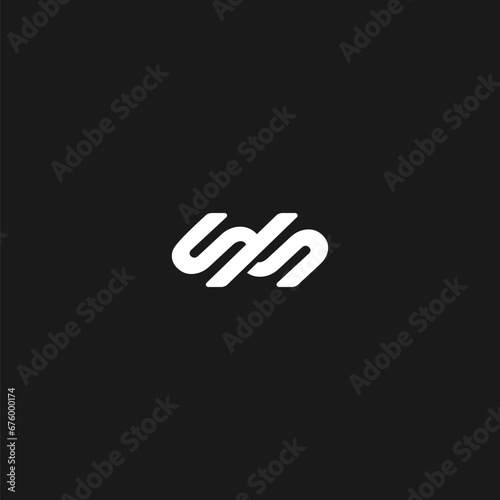 SS Joint Letter Logo Design Concept