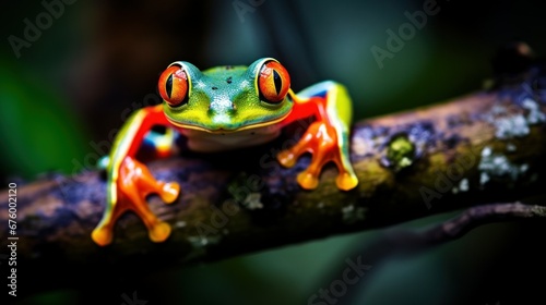 Fotografia Close-up photo of Australian frog