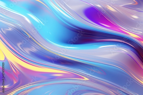 iridescent shimmering reflective chrome background texture