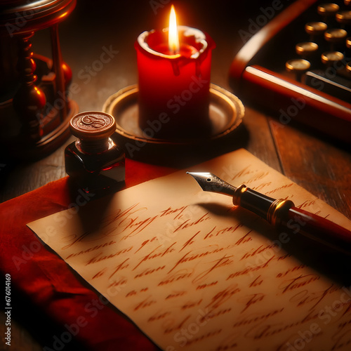 nostalgic and timeless mood for New Year's resolutions.