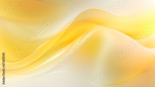 Dynamic Vector Background of transparent Shapes. Elegant Presentation Template in light yellow Colors